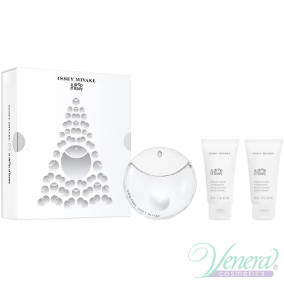 Issey Miyake A Drop D'Issey Set (EDP 50ml + Hand Cream 2x50ml) for Women Women's Gift sets